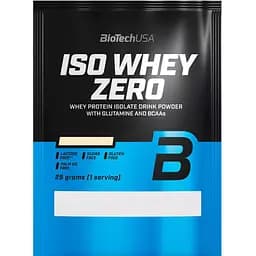 Протеїн BiotechUSA Iso Whey Zero Natural Lactose Free Vanilla Cinnamon 25 г