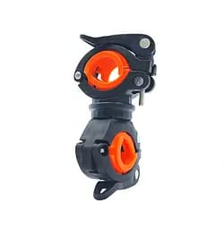 Кріплення для велосипедної фари універсальне чорно -жовтогарячий (G0000458)