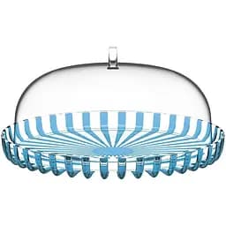 Тортовница Guzzini Dolcevita 31 см бирюзовая (12570048)