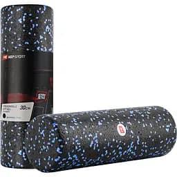 Роллер массажер Hop-Sport HS-P030SYG валик ролик заполненный EPP 30 см черно-синий