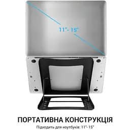 Підставка для ноутбука планшета OfficePro LS-325G Gray - мініатюра 11