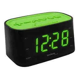 Годинник настільний з радіо Technoline WT465 Black/Green (WT465 grun), Чорний - мініатюра 4