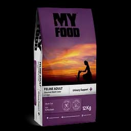 Сухий Корм ​​Myfood Суперпреміум для дорослих вибагливих котів з Куркою 12 кг
