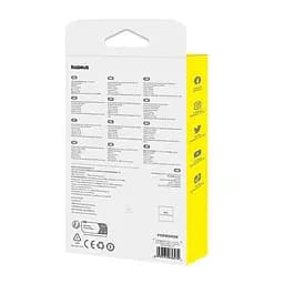 USB-хаб Baseus UltraJoy Series 4in1 USB-A to USB 3.0 15cm Gray (B0005280B811-00) - мініатюра 6