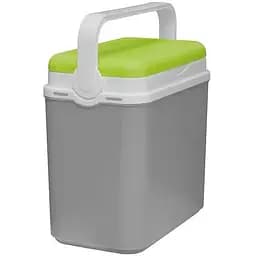 Изотермический контейнер Adriatic 12 л серый с салатовым