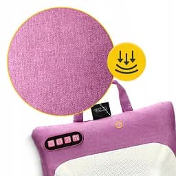 Подушка-масажер 4FIZJO Shiatsu Lite Violet (P-5905973404129) - мініатюра 9