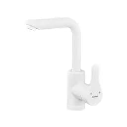 Змішувач для умивальника Plamix Diego-001-G white PM0656, Білий