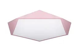 Люстра потолочна LED Levistella 752L78 PINK, 90W, рожевий акрил, сучасний стиль для дому