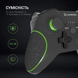 Геймпад GamePro бездротовий чорний (MG650B) - мініатюра 14