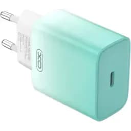 Сетевое зарядное устройство для XO CE18 (EU) PD30W USB-C быстрое питание с Type-C cable Синий