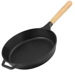 Сковорода чугунная Brizoll Next с ручкой 22х4 см (N2240-P)