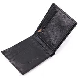 Чоловічий шкіряний гаманець ST Leather 11,3х9,6х1,5 см acs0028287 - мініатюра 3