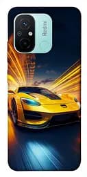 Чохол Demsky Yellow Porsche для Xiaomi Redmi 12C