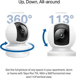 IP-Камера Tapo C212 3MP N300 microSD motion detection TP-Link teh0016038 - мініатюра 6
