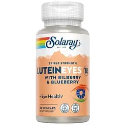 Лютеїн Solaray Lutein Eyes 18 30 веганських капсул