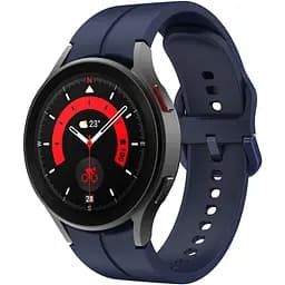 Браслет Five Classic для Samsung Galaxy Watch 5 - синий ширина крепления 20мм силикон Watchbands (W10-1WB99259939)