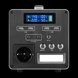 Багатофункціональна портативна зарядна станція LP CHARGER MPPT 300 (300W, 280Wh) - мініатюра 2