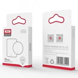 Пластина для магнітного тримача XO Y2 Set (2 Circles + 1 Squares) Iron - мініатюра 2
