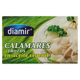 Шматочки кальмара Diamir у соняшниковій олії 110 г