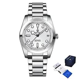 Годинник наручний чоловічий PD-1716 Срібний-Білий Pagani Design acs0031113