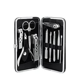 Маникюрный набор из 10 предметов в чехле Hua Li Manicure Set 62017-3