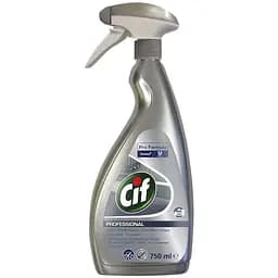 Засіб догляду за скляними та металевими поверхнями Cif Professional, 750 мл
