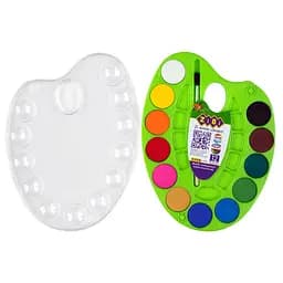 Акварельні фарби на палітрі ZiBi Kids Line 12 кольорів (ZB.6558-15) - мініатюра 2