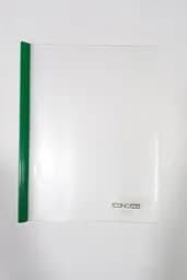 Папка Economix А5 E31261 65л. з пліч. планкою-притиском (4044572312617) Зелений