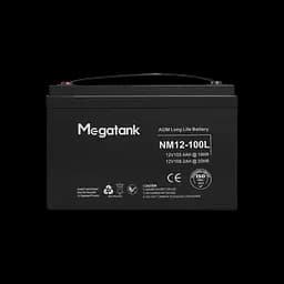 Гелевий акумулятор 12В 100А*год (1200 Вт*год) для UPS / ДБЖ, батарея Gel Megatank 12V 100Ah