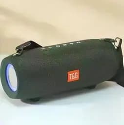 Портативна Bluetooth колонка T&G TG-322 бездротова переносна колонка з вологозахистом Зелений - мініатюра 2