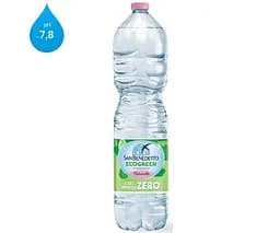 San Benedetto EcoGreen, 1.5 л, Вода мінеральна СанБенедетто Екогрін, негазована, ПЕТ