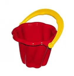 Дитяче іграшкове відерце "Ромашка" Colorplast 1142 Червоний