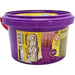 Креативна творчість Кінетичний пісок Danko Toys KidSand KS-01-05, 600 гр Фіолетовий