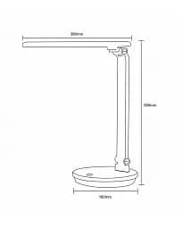 Настільна лампа Zuma Line 5905316642881 SM-542 LED 1x5W 3000K-6000K 250Lm IP20 біла - мініатюра 2