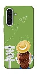 Чохол Demsky Travel girl для Samsung Galaxy A36 5G