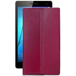 Чохол StatusCASE з екошкіри для планшету Huawei MediaPad T3 7 Бордовий