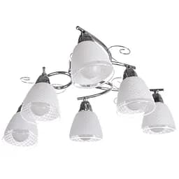 Люстра потолочная Brille классическая E14 40W CH (HTL-161C/6)