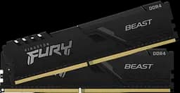 Оперативна пам'ять Kingston Fury 32GB (2x16GB) DDR4 3200MHz Beast Black (KF432C16BB1K2/32)