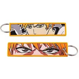Брелок тканевый Блич Ичиго Куросаки Bleach Ichigo Kurosaki 10 см