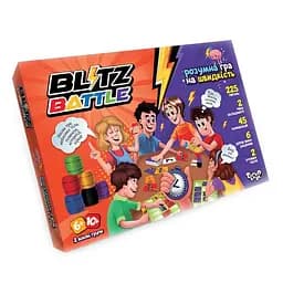 Настільна гра "Blitz Battle" Danko Toys G-BIB-01-01U українською мовою