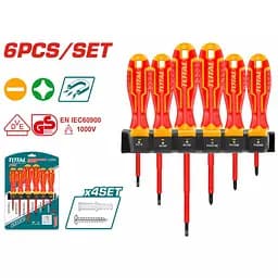 Набір діелектричних викруток Total 6 шт. (THTIS566)