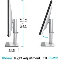 Монітор 31.5" BenQ MA320U Silver UHD IPS 60Hz (9H.LMXLB.QBE) - мініатюра 9