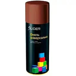 Емаль Slider color 8017 темно-коричнева мат 400 мл