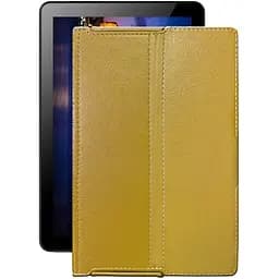 Чехол StatusCASE из экокожи для планшета iGET Smart W102 Золотой