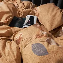 Набір наволочок Moon&Star Мікросатин Premium Amber Leaf 40х60 см 2 шт - мініатюра 4