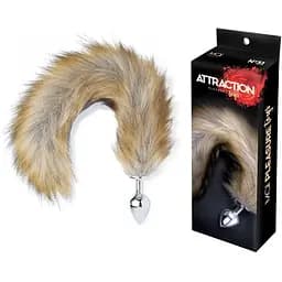 Анальная пробка Mai Attraction Toys Лисиный Хвост №51