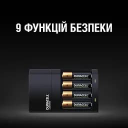 Зарядний пристрій для акумуляторів Duracell CEF14, 4 години, 1 шт. (Includes 2 AA1300mAh & 2 AAA750mAh) (5007497 / 5004990) - мініатюра 5