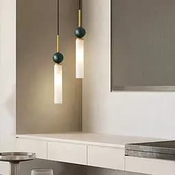 Репліка DELIE із смарагдовим мармуром в стилі Ар-деко Line.F SC 4/1 GR