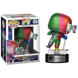 Фігурка Funko Pop МТВ Місячна Людина Райдужна MTV Moon Person Music TV 10 см MTV MP R 18