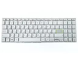Клавіатура для ASUS X521, X521EA, X521EQ, X521FA, X521FL, X521JQ, X521UA, S533, S533E, S533F (RU Silver) Оригінал - мініатюра 3